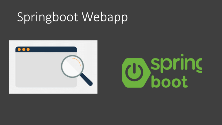 How to set up and run Springboot webapp in 2 steps? How to set up and run Springboot webapp in 2 steps?