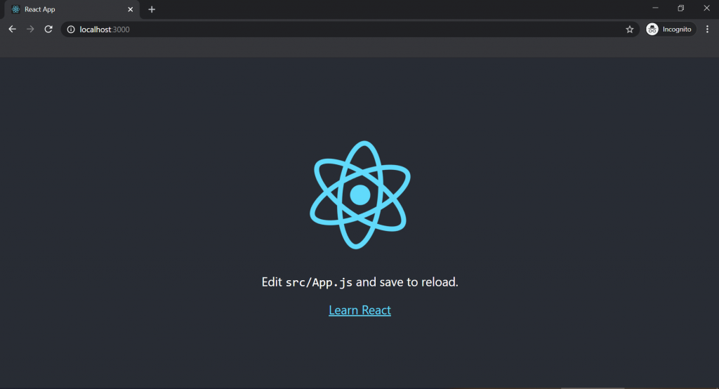 React app setup for MERN Stack 