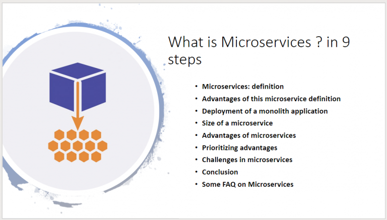 What is Microservices ? in 9 steps What is Microservices ? in 9 steps