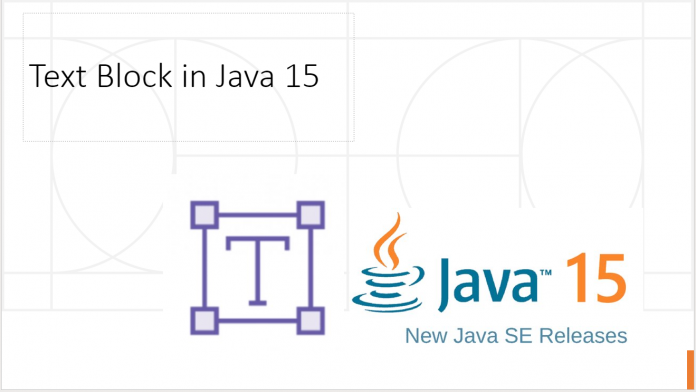 Text Block in Java 15​