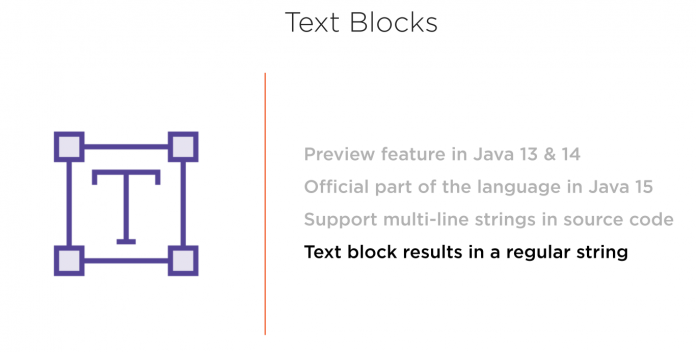java text blocks